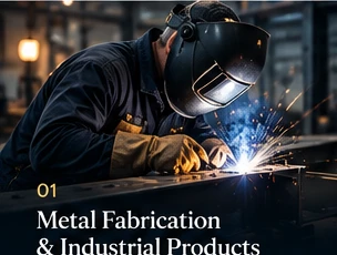 Illustrative industrial welding